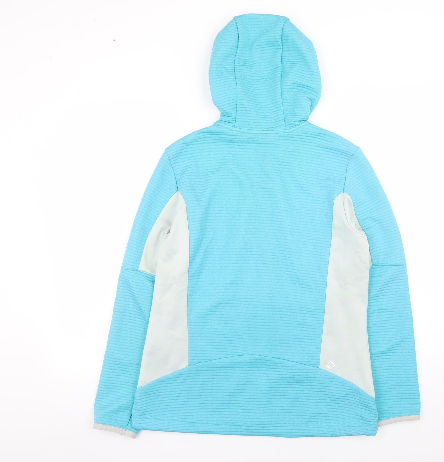 Regatta Women Blue Softshell Hooded Outdoor Jacket Size 12