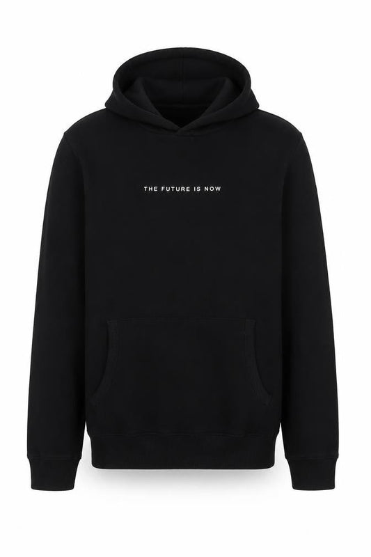 Next Teens Black Hoodie 14yrs Pullover 'The Future Is Now' 13-14 Years