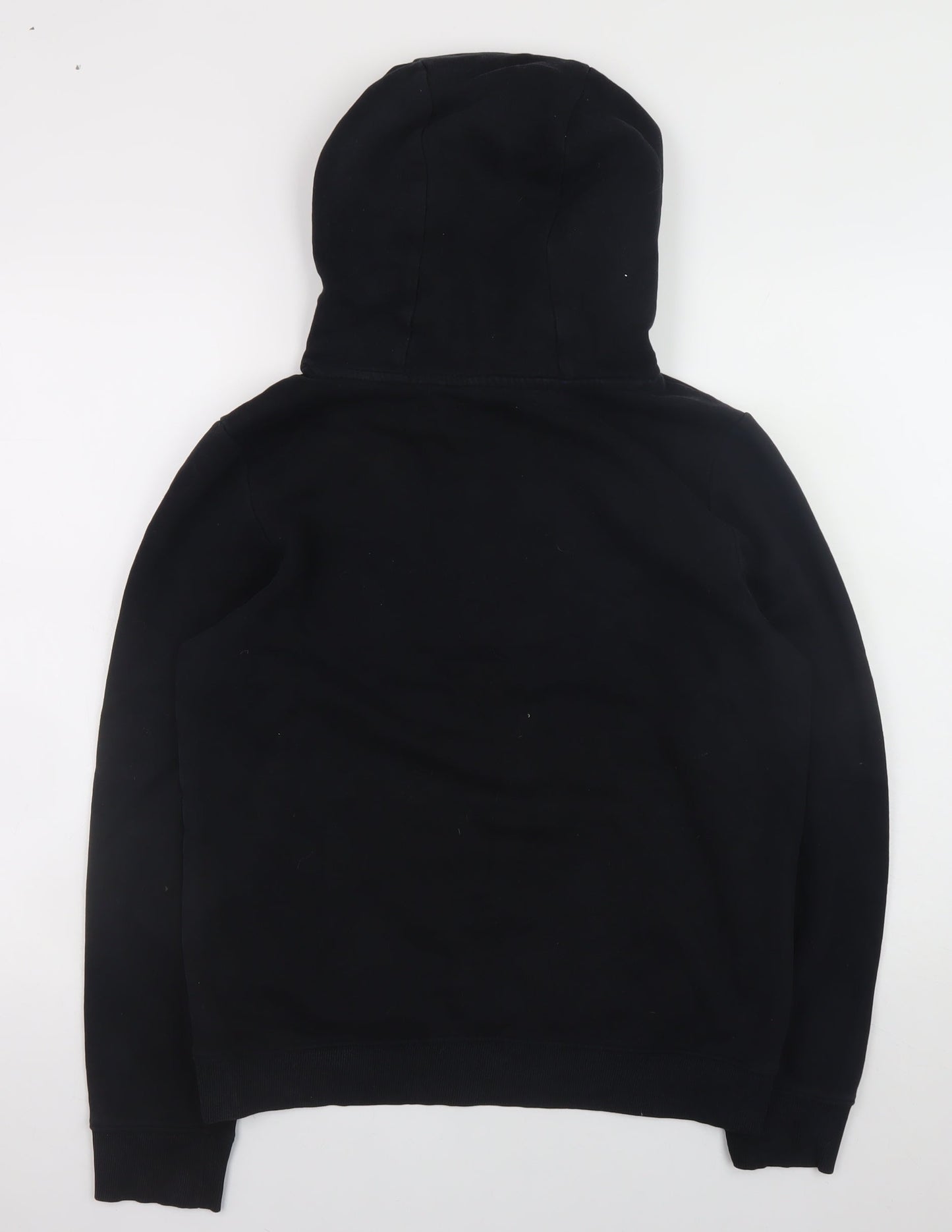 Next Teens Black Hoodie 14yrs 164cm Pullover 'The Future Is Now'