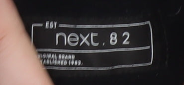 Next Teens Black Hoodie 14yrs 164cm Pullover 'The Future Is Now'
