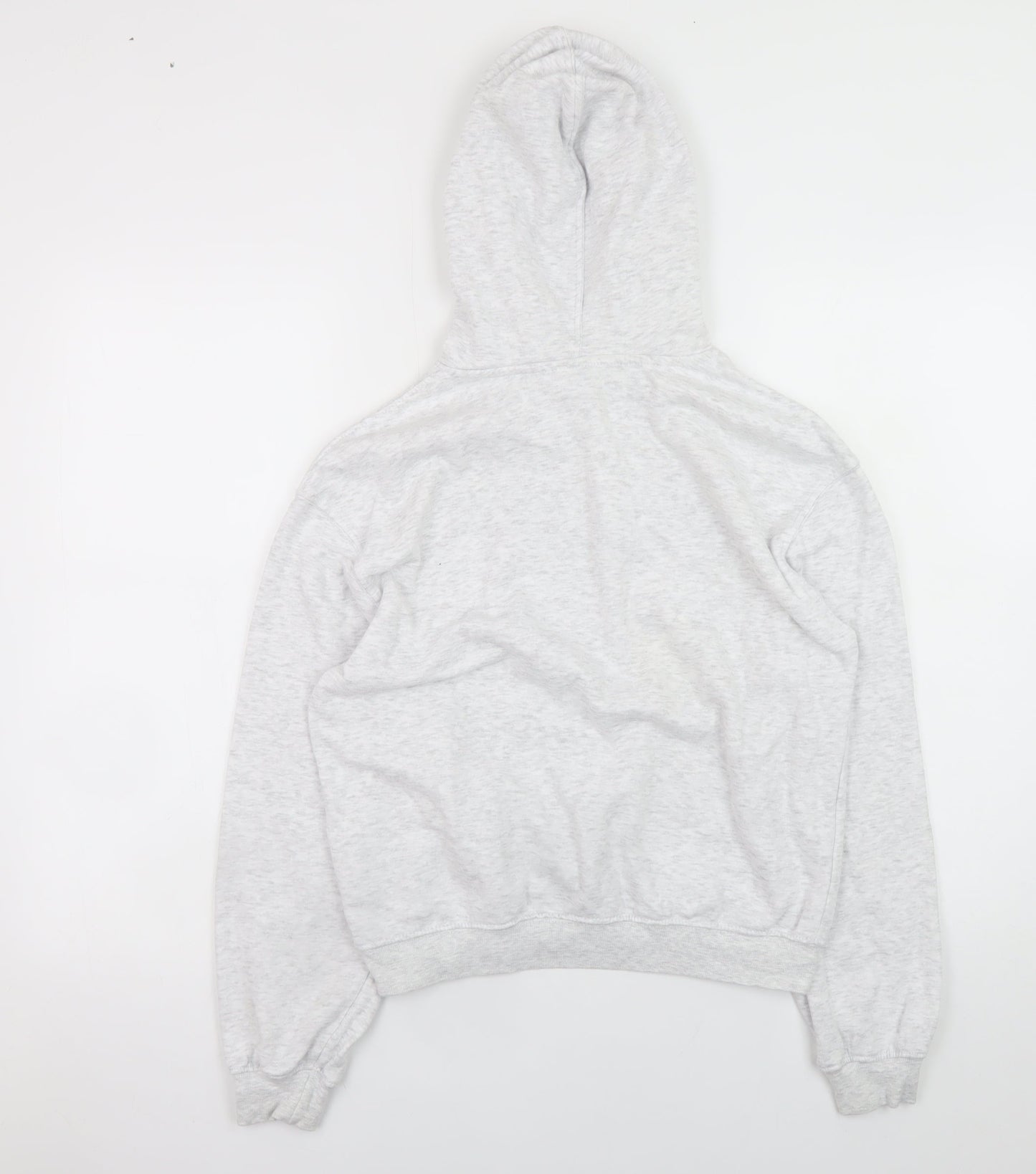 H&M Divided Women’s Grey Mind & Body Hoodie XS Pullover Cotton Blend