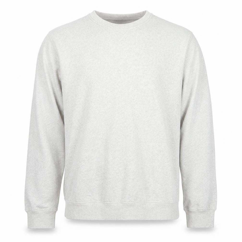 H&M Divided Men's Grey XL Sweatshirt Crew Neck Long Sleeve Cotton Blend