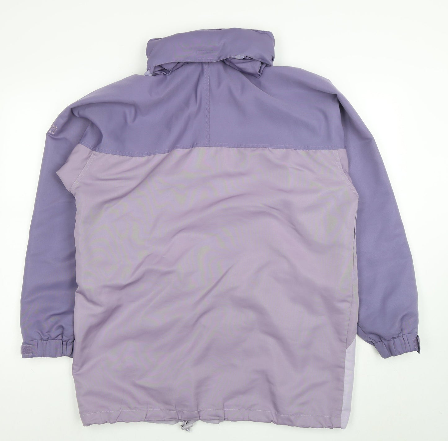 Cotton Traders Women Purple S Jacket Waterproof Hooded Polyester