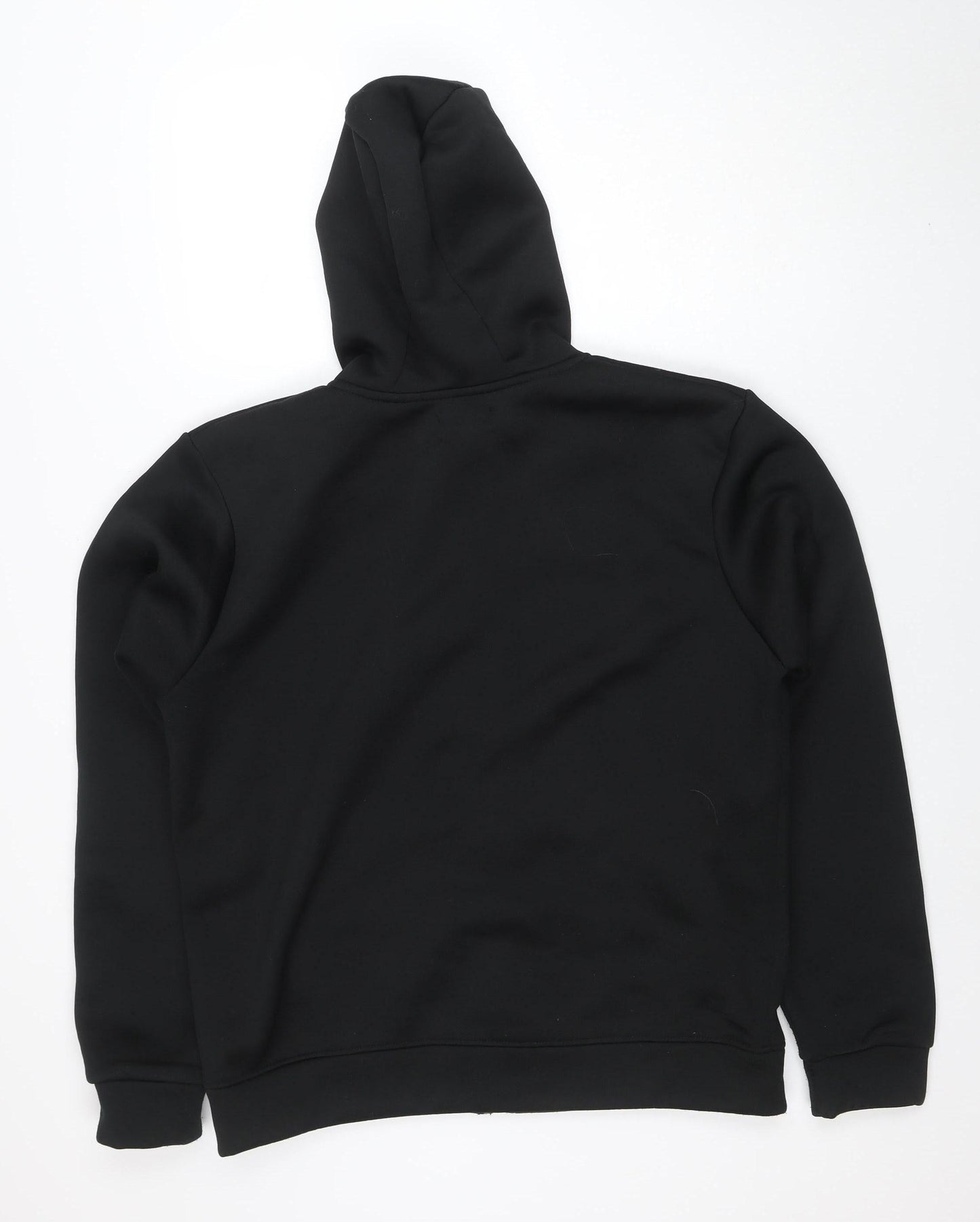 DON'T THINK TWICE Mens Black Full Zip Hoodie Size L Polyester