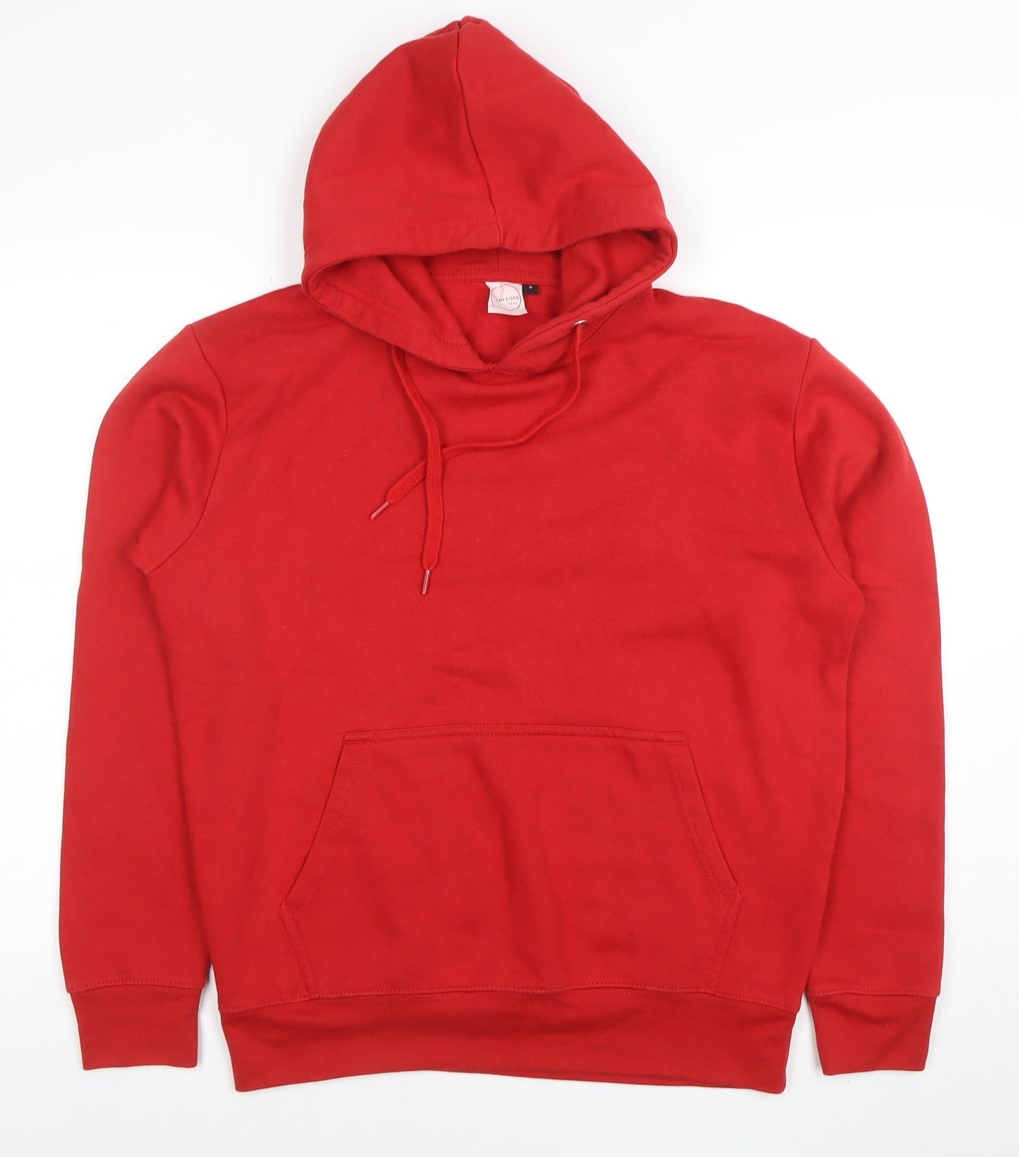 Urban Road Men's Red Pullover Hoodie Size S Casual Fleece