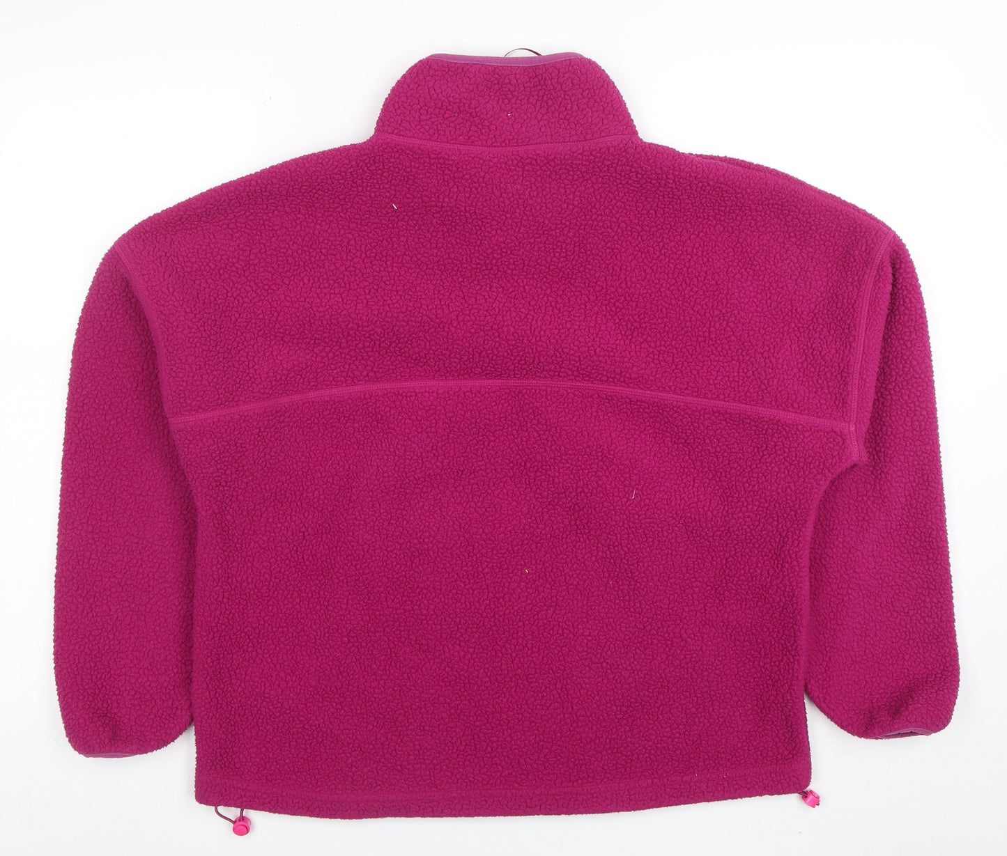 Dunnes Women’s Pink Fleece 1/4 Zip Pullover Sweatshirt Size S