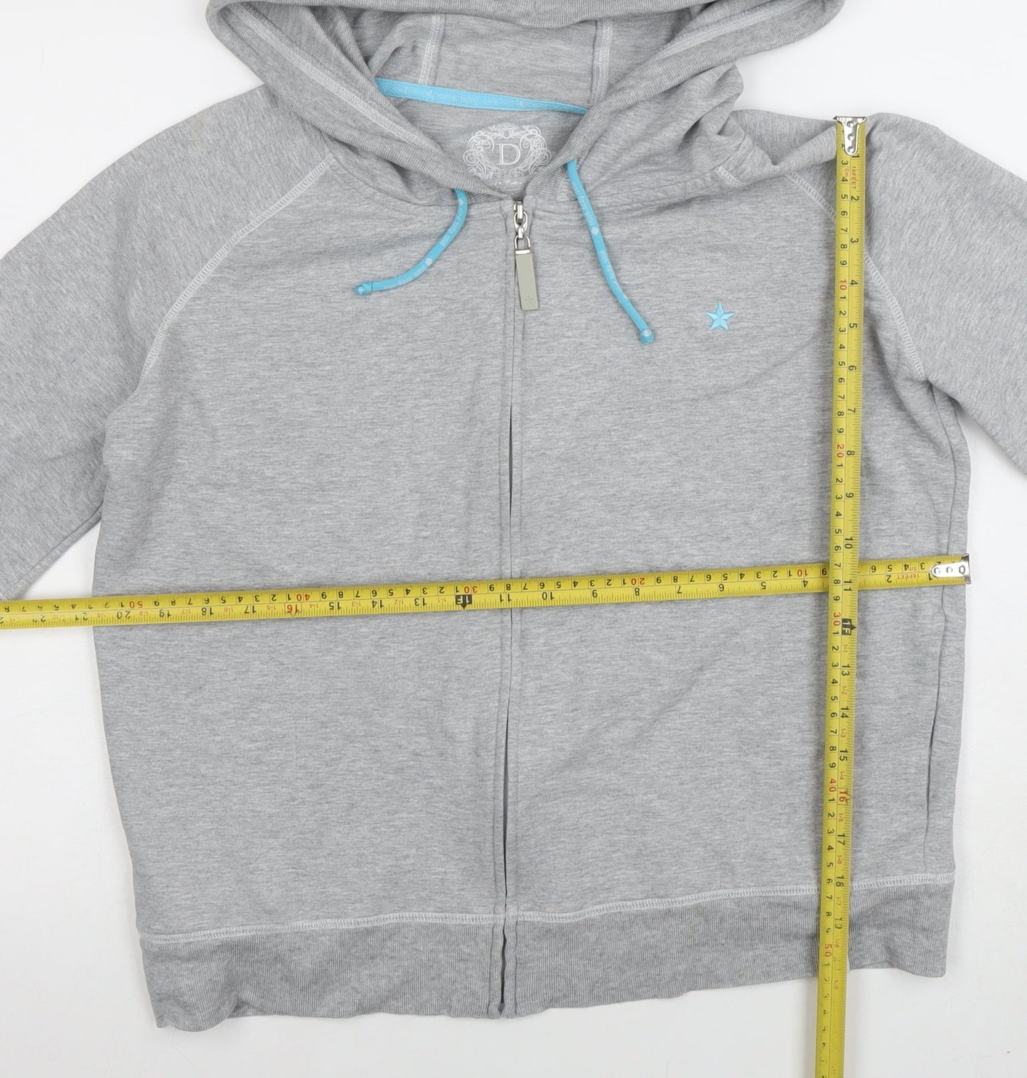 St. Bernard for Dunnes Stores Women’s Grey Full Zip Hoodie Size 18-20