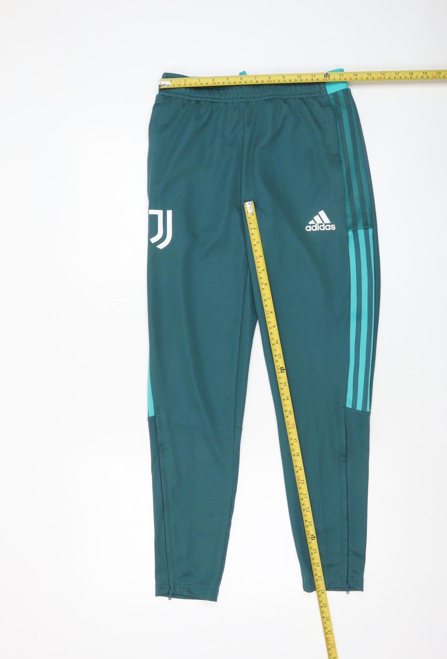 Adidas Men’s Green Slim Fit Joggers S Elastic Waist Tapered Sports Trousers