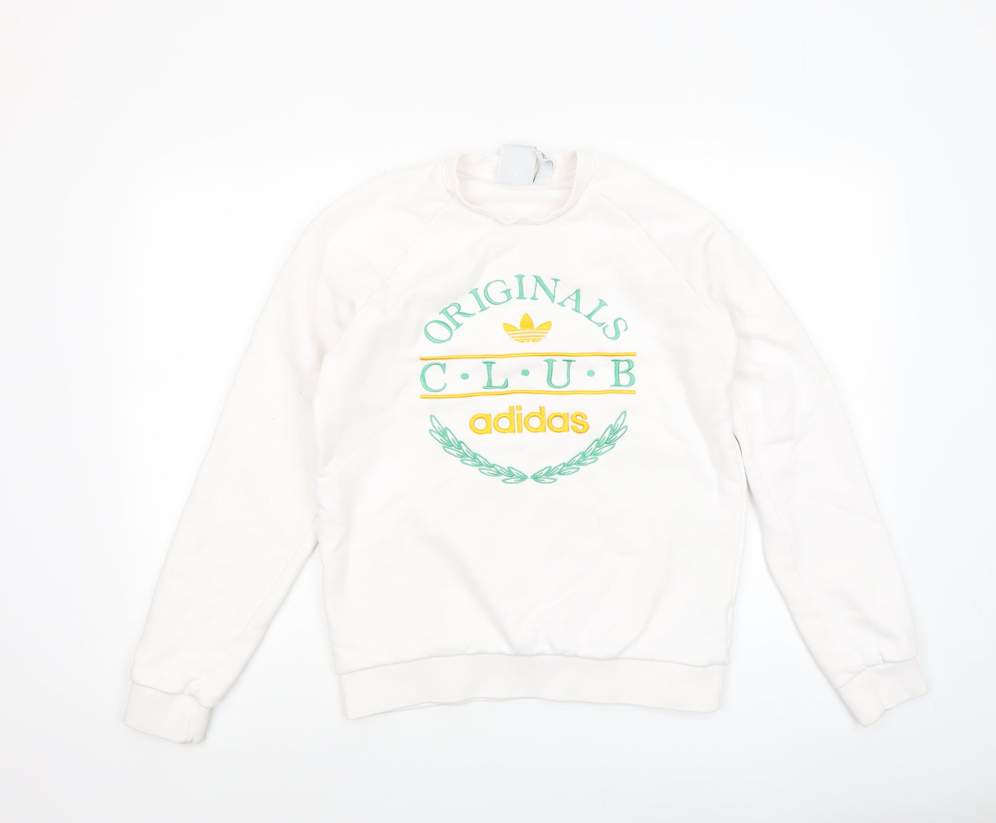 Adidas Originals White Crew Neck Women's Sweatshirt Size S
