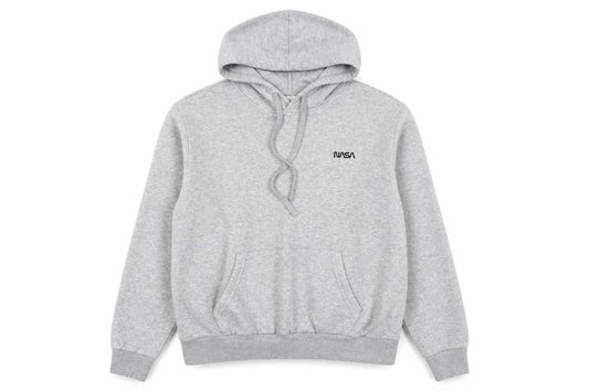 H&M Divided Women's Grey NASA Hooded Pullover Hoodie Size S