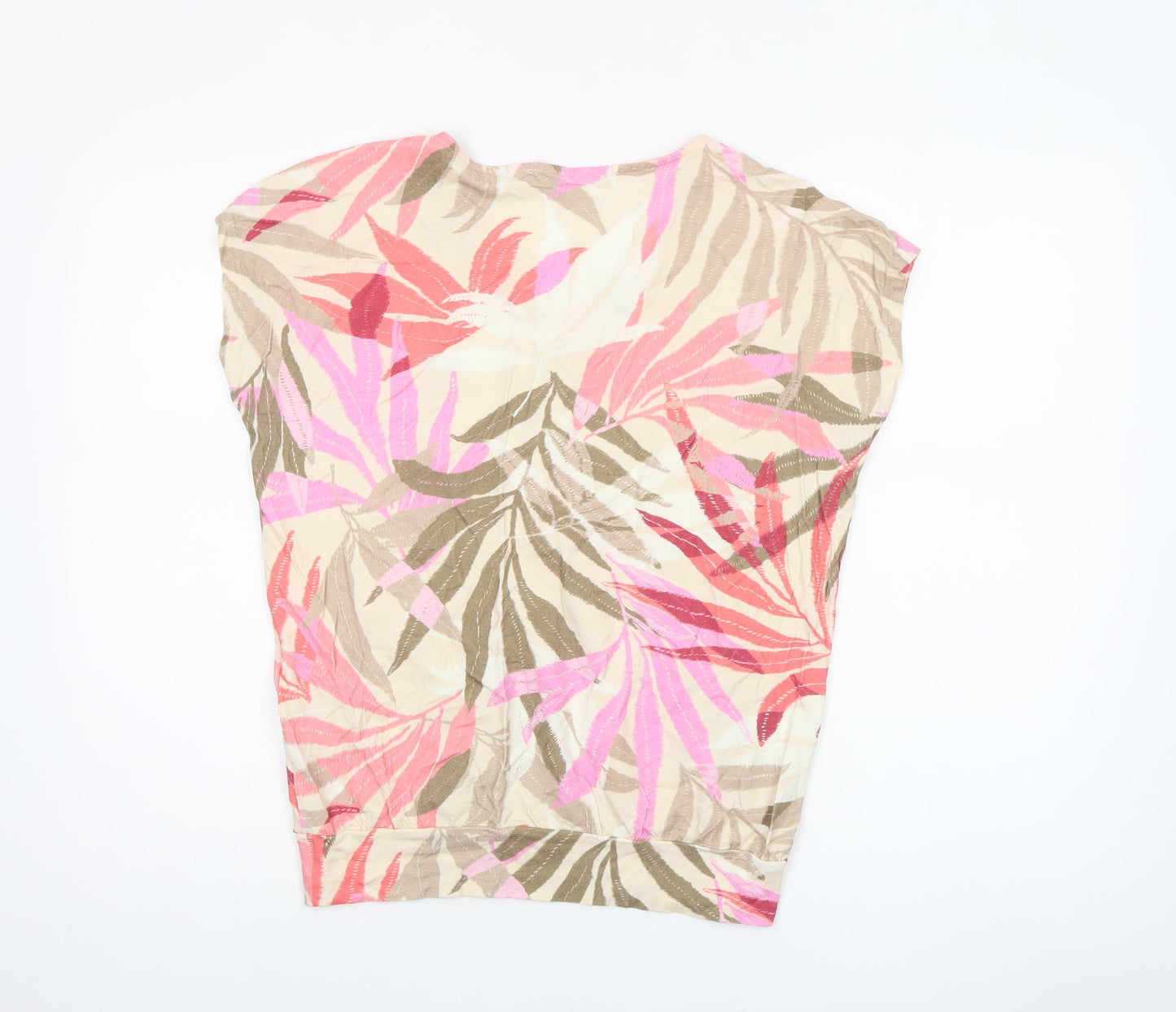 Bianca Women's Multicoloured Viscose Tunic Blouse Size 10