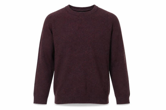 Next Men’s Red Cotton Blend Crew Neck Pullover Jumper XS