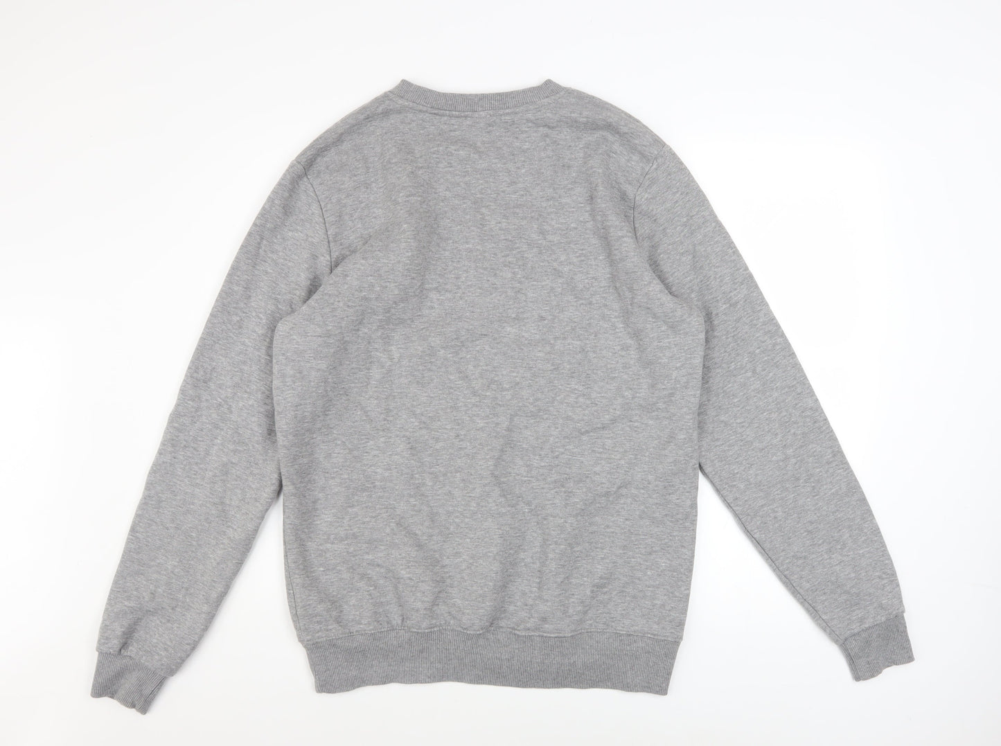 Soul Survivor Men's Grey Large Pullover Sweatshirt with Logo Print