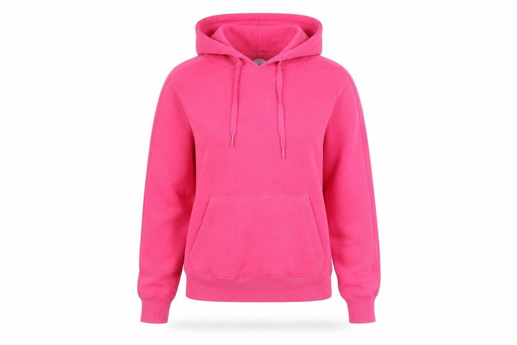 Next Womens Pink XS Pullover Hoodie Cotton Blend Casual