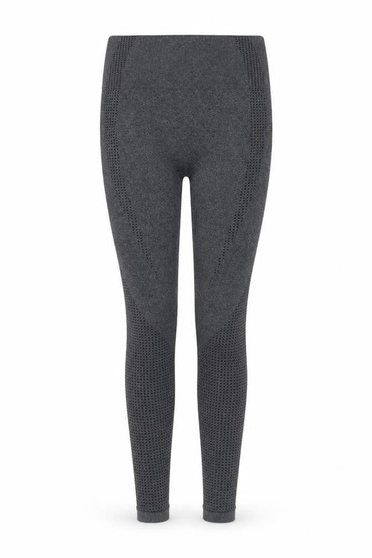 Dunnes Women's Grey Seamless Performance Leggings Size M