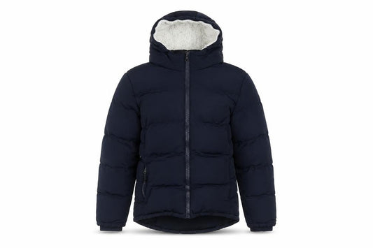 SoulCal & Co Women's Blue Hooded Puffer Jacket UK 10 Winter Coat