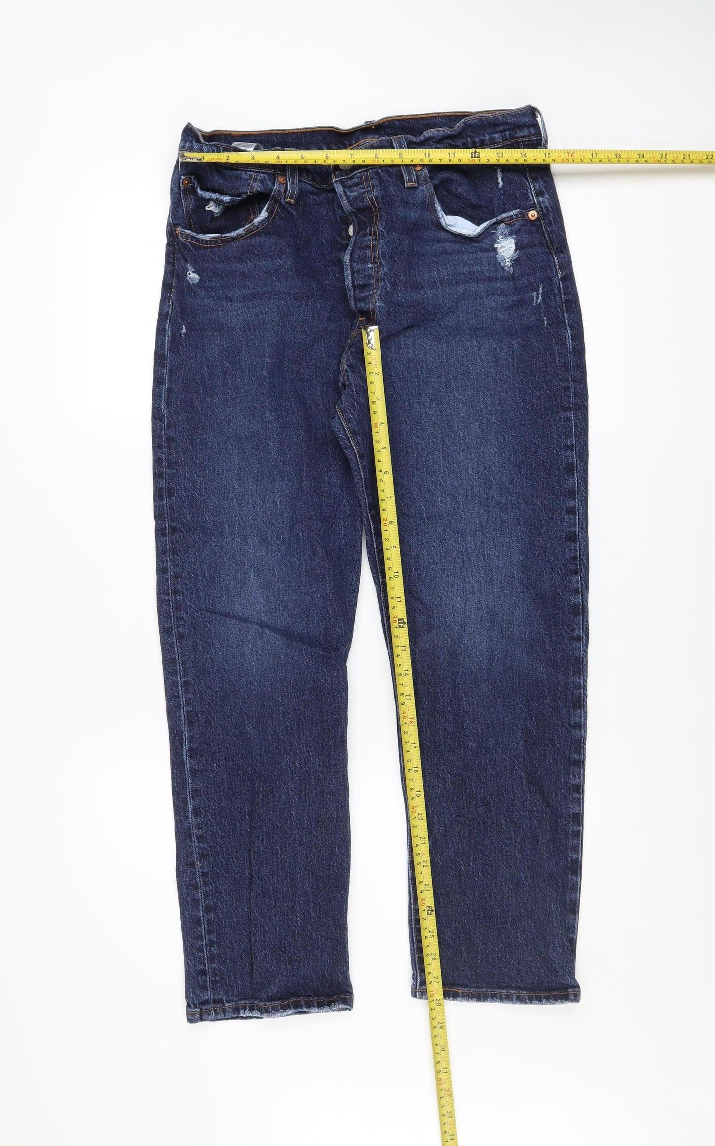 Levi's 501 Men's Blue Denim Straight Jeans W31 L28