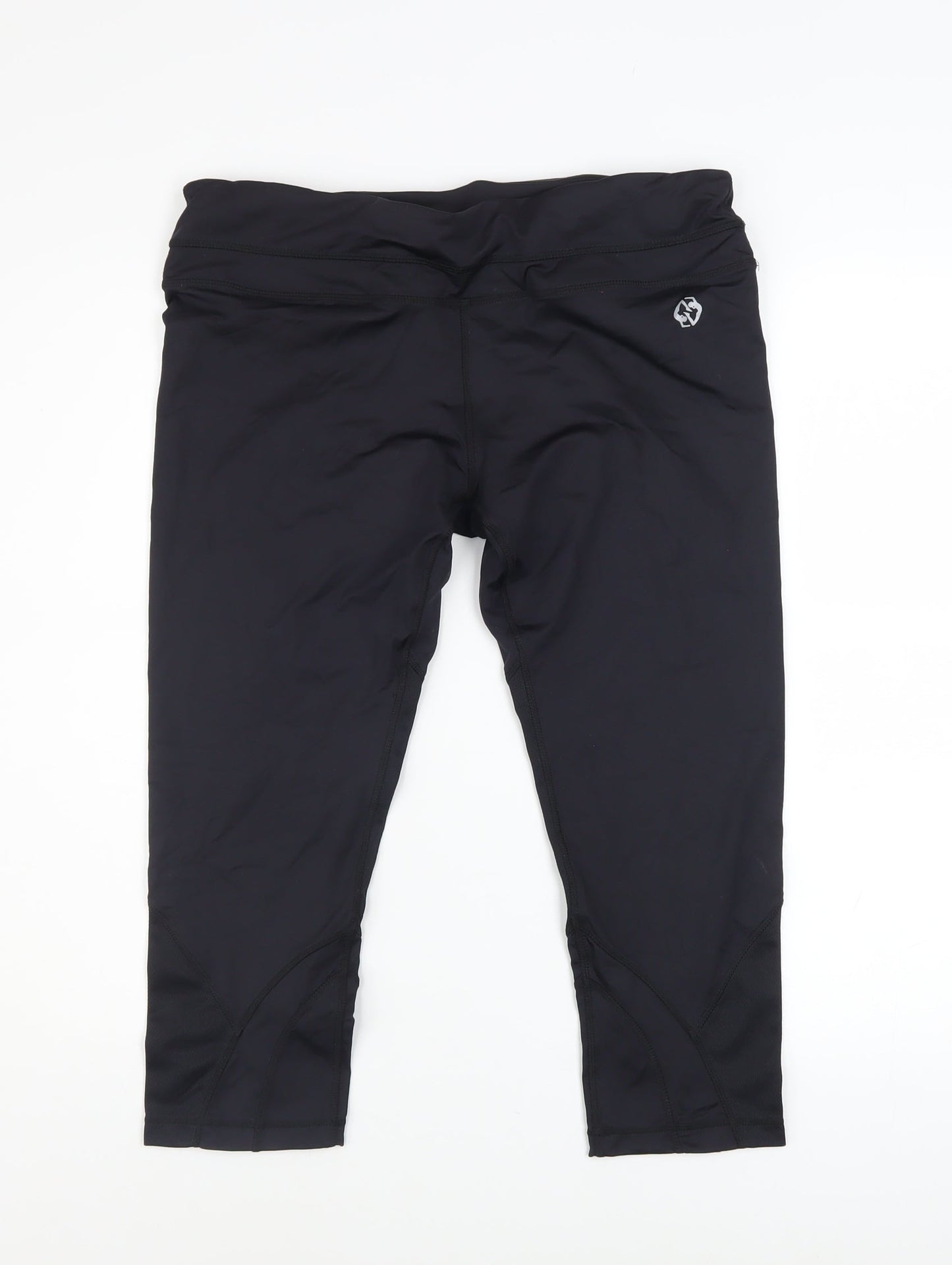 Perfection by Body Logic Womens Black Size 12 Capri Leggings