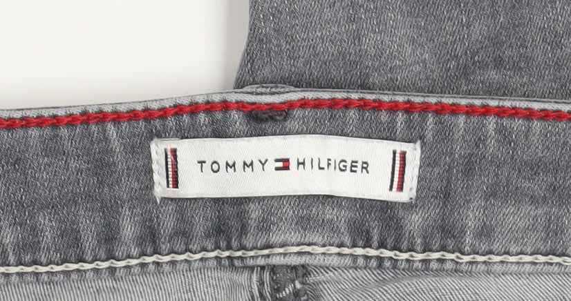 Tommy Hilfiger Men's Grey Skinny Jeans W28 L30 Como Fit