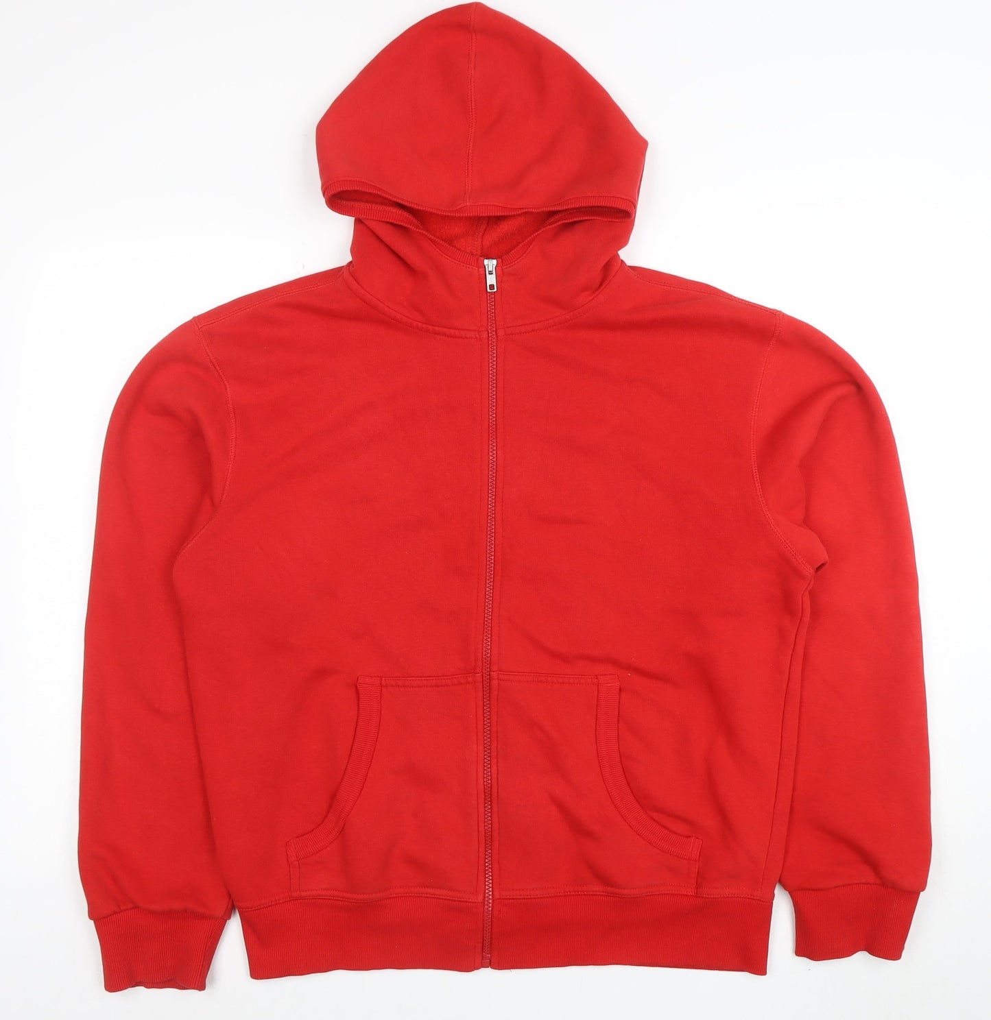 B&C Collection Women's Red Full Zip Hoodie Size M
