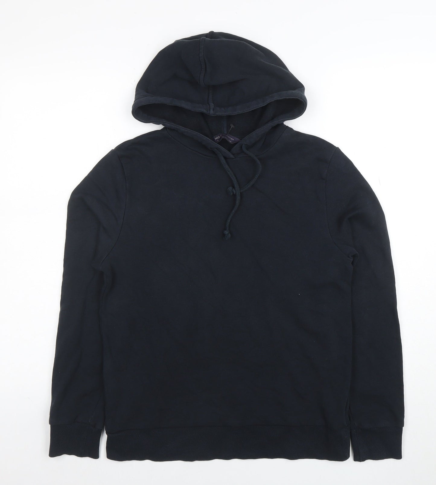 Marks and Spencer Womens Black Size 8 Pullover Hoodie