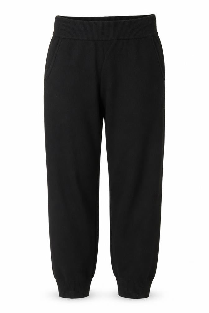 Jack Wills Womens Black Size 12 Knit Jogger Trousers