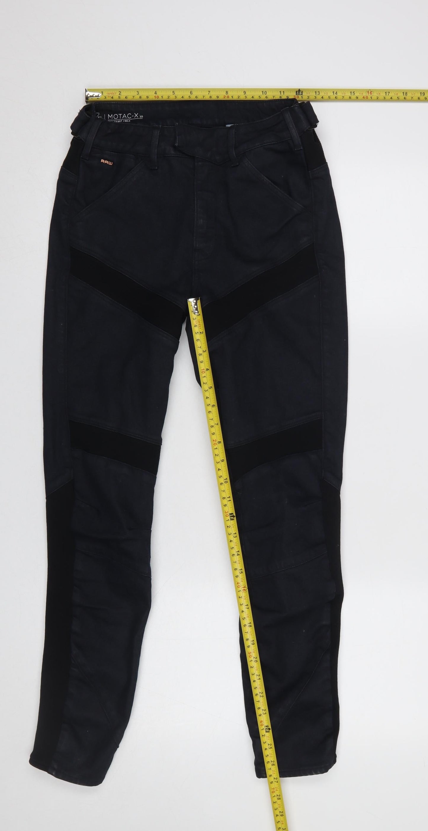 G-Star RAW Women Black Size 8 High Rise Skinny Ankle Jeans