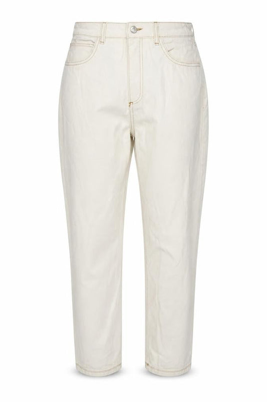 Reclaimed Vintage Women's Beige High Rise Mom Jeans Size 12