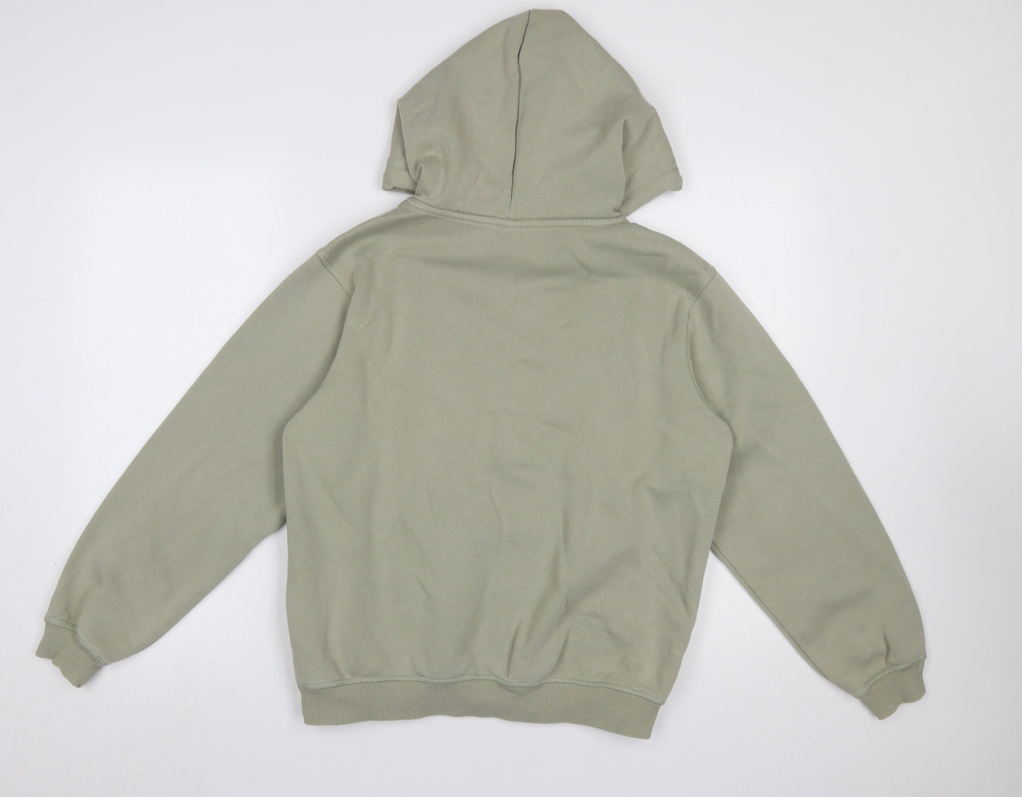 H&M Women’s Beige Coca-Cola Embroidered Pullover Hoodie XS