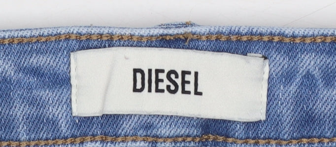 Diesel Women's Blue Skinny Jeans Size 8 Regular Fit Denim