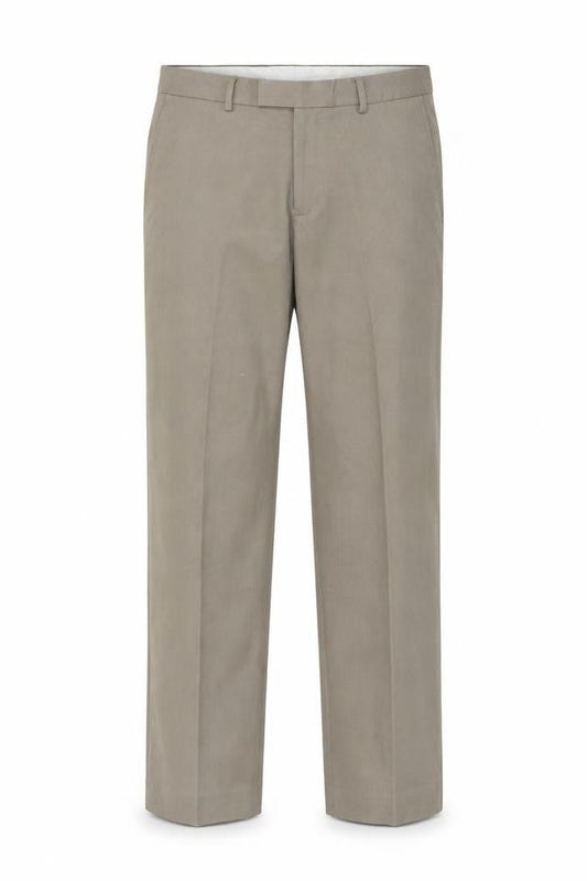 Front view of St. Bernard for Dunnes Stores Men's Beige 34W 31L Regular Fit Chino Trousers