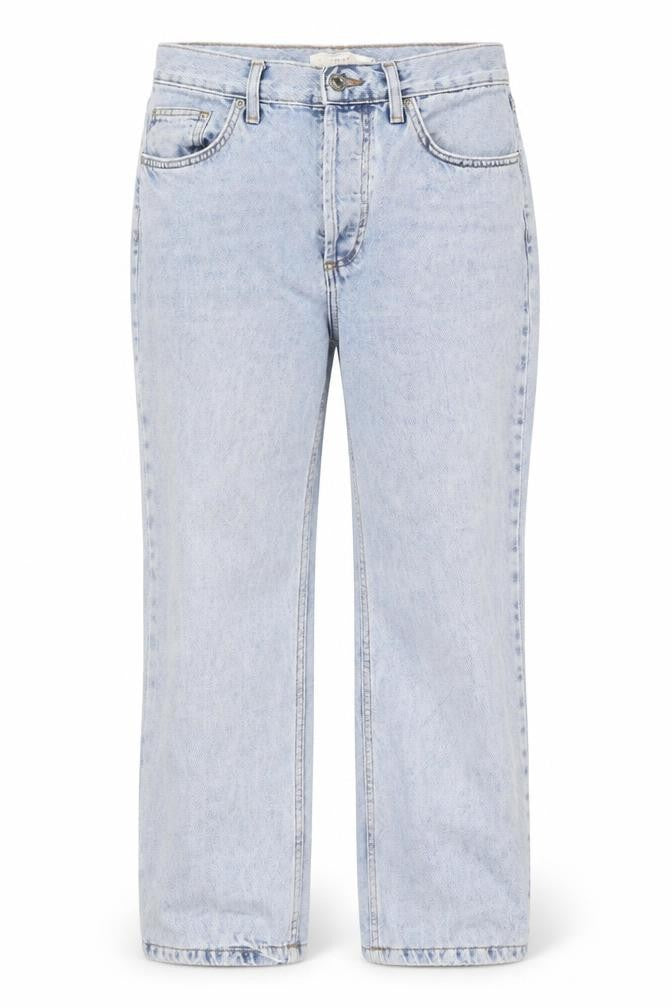 Topshop Unisex Light Blue Denim Straight Jeans W30 L28