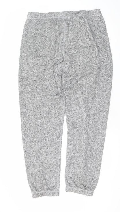 Roots Men's Grey Regular Fit Fleece Sweatpants M