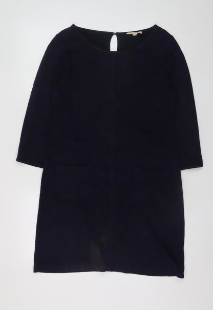 White Stuff Women’s Purple Geometric Shift Dress Size 10