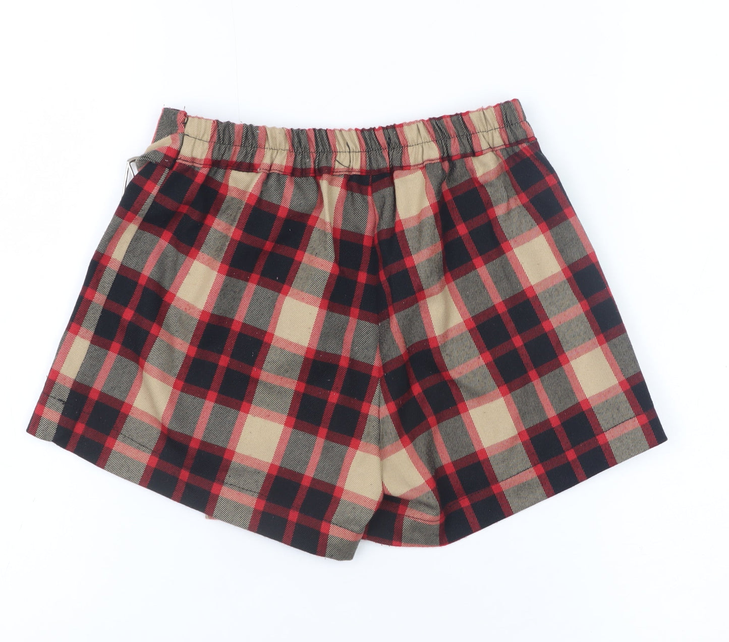 Coeli Girls Multicoloured Check Wrap Skort Size 28 Polyester Blend