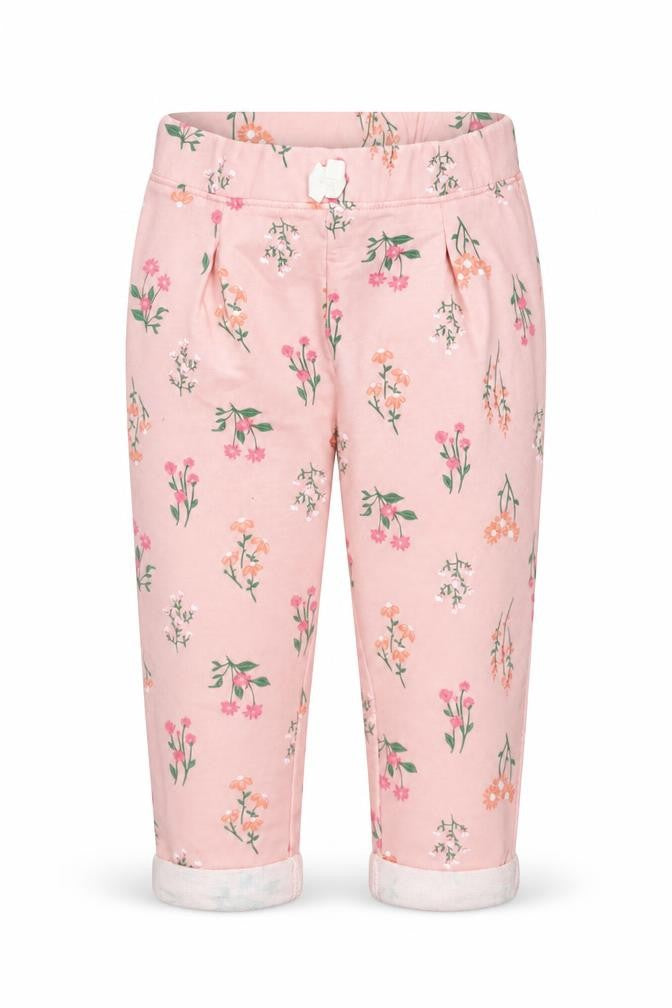 Carter's Girls Pink Floral Ankle Leggings 24 Months Cotton Blend