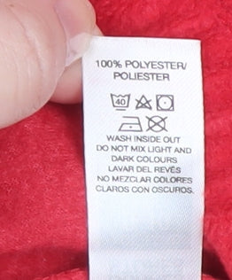 Dunnes Stores Girls Red Polka Dot Fleece Pyjama Pants 9-10 Years