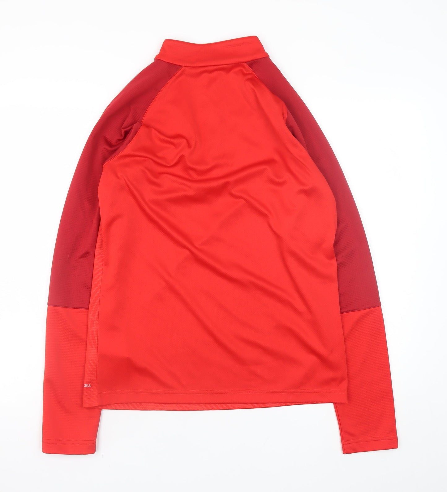 Puma Men's Red 1/4 Zip Football Training Jacket Size S