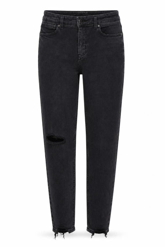 Denim Co Women Black Distressed Skinny Jeans Size 10