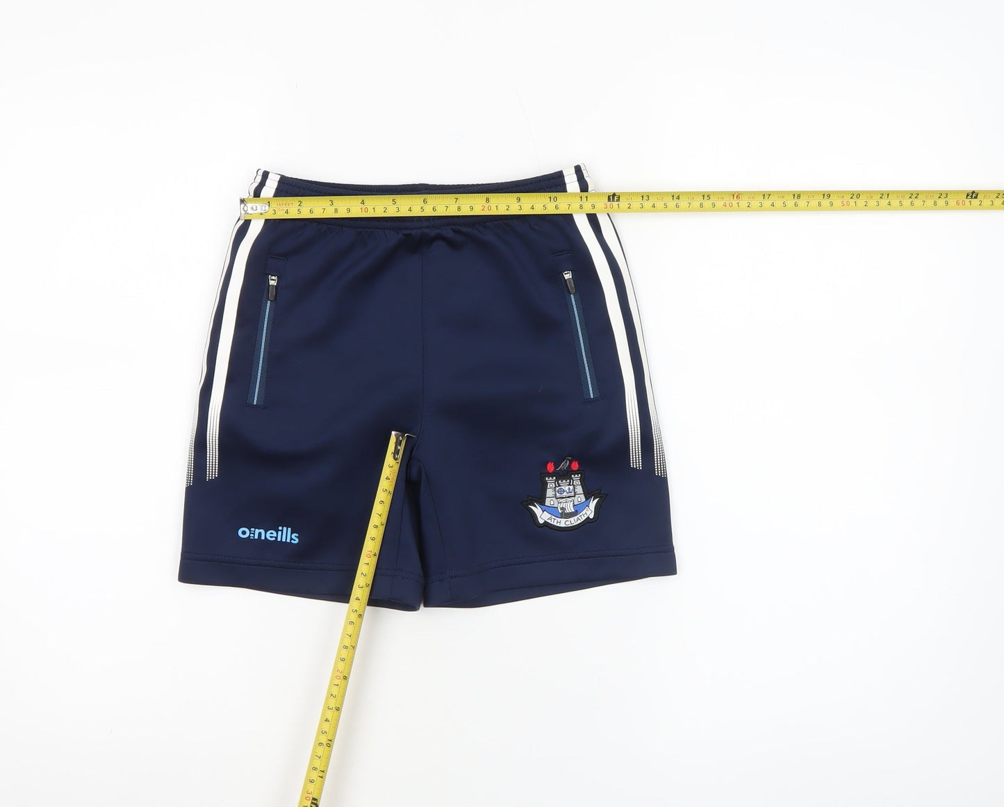 O'Neills Boys Blue 7-8 Years Athletic Shorts Dublin GAA Activewear