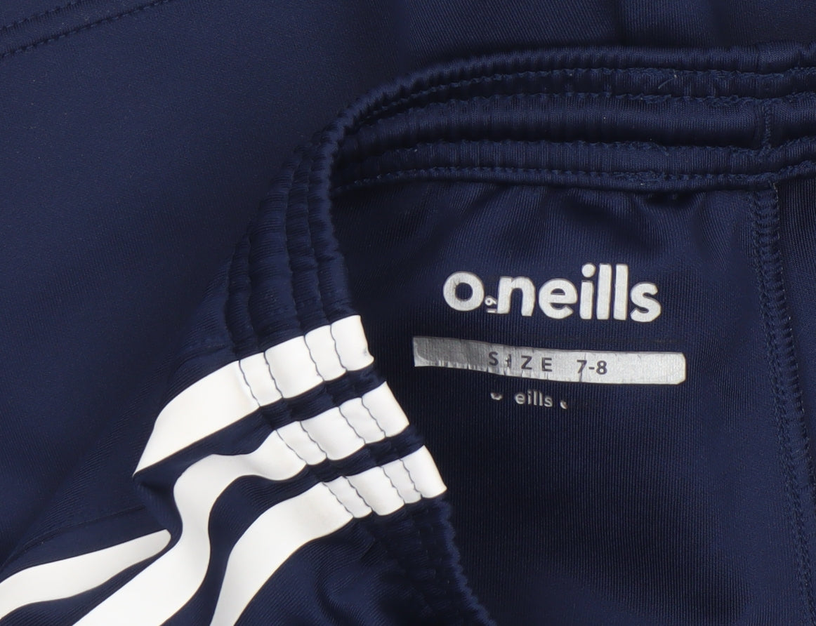 O'Neills Boys Blue 7-8 Years Athletic Shorts Dublin GAA Activewear