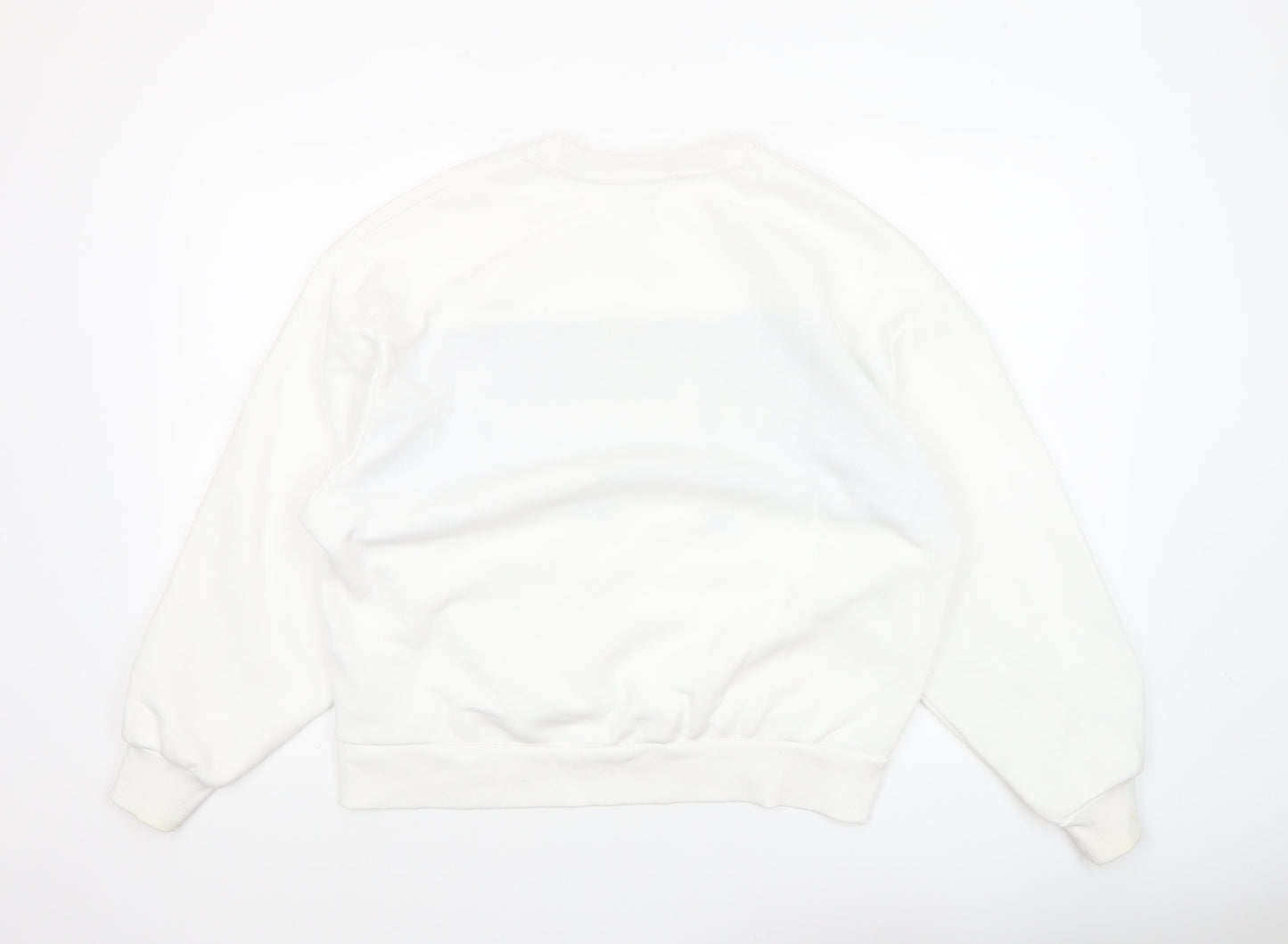 Stradivarius Women White Sweatshirt San Francisco Graphic Size S