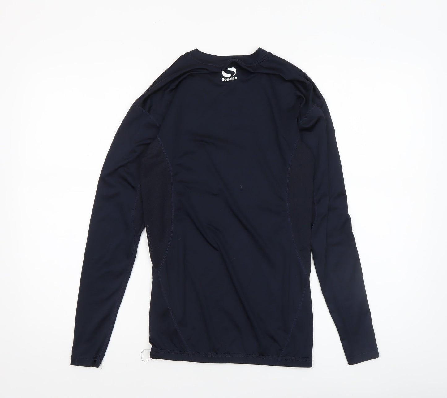 Sondico Mens Blue Compression Long Sleeve Athletic T-Shirt Size S
