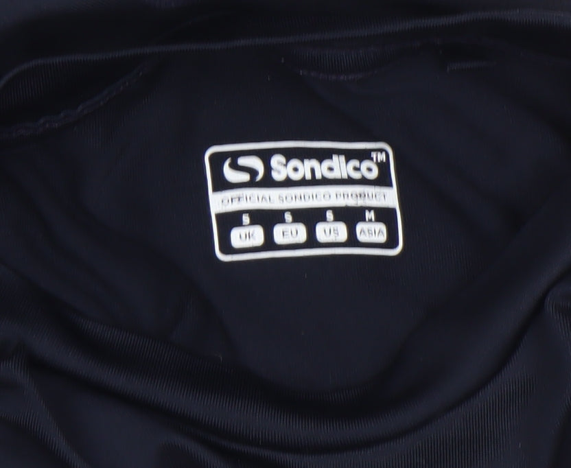 Sondico Mens Blue Compression Long Sleeve Athletic T-Shirt Size S