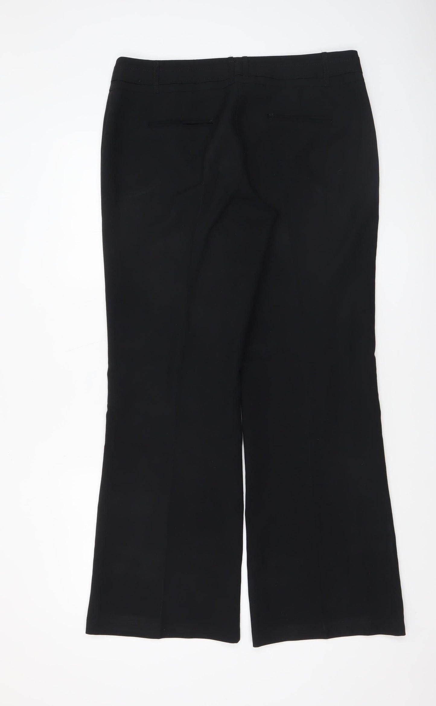 Dunnes Women’s Black Dress Pants Size 14 Straight Leg Trousers
