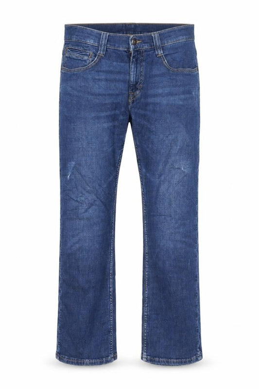 Mustang Men's Blue Bootcut Oregon Regular Fit Jeans W33 L30