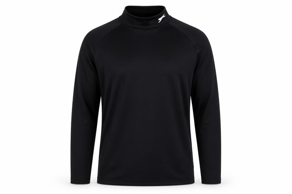 Slazenger Men's Black Long Sleeve Activewear Top Size L