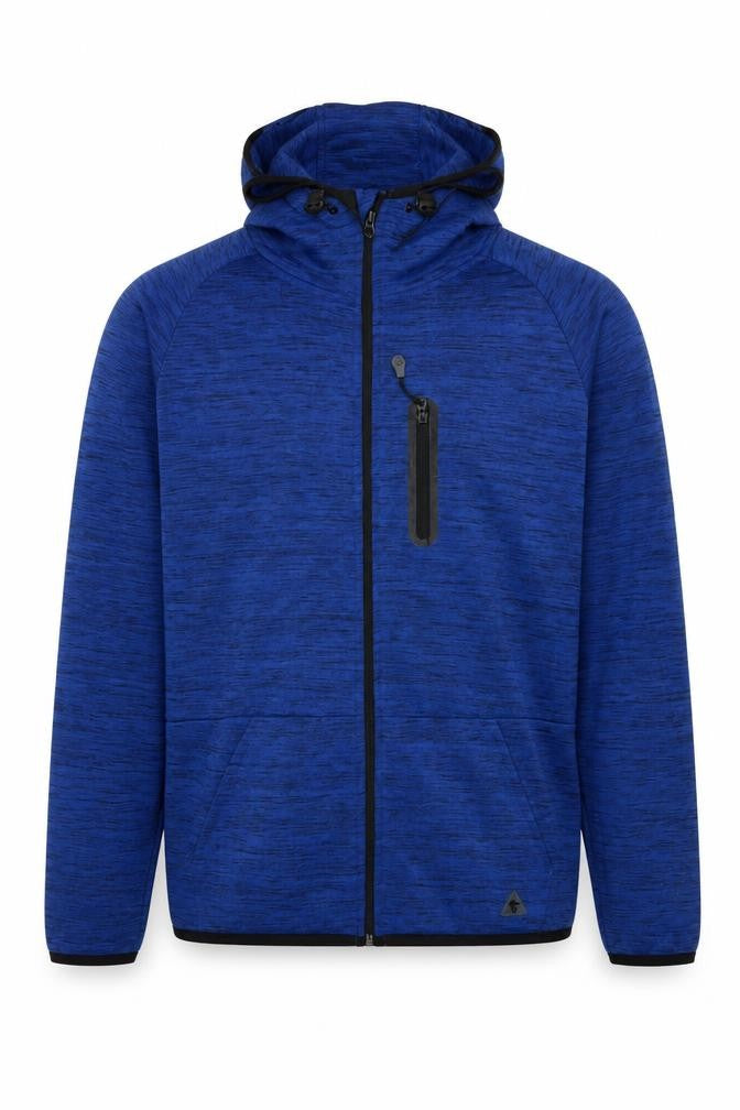 Dissident Mens Blue Full Zip Hoodie Size L Regular Fit