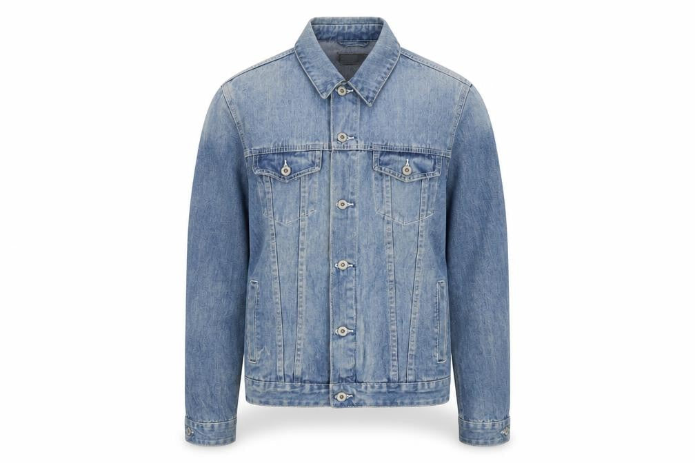 ASOS Mens Blue Denim Cotton Basic Jacket Size M 38in Classic Casual
