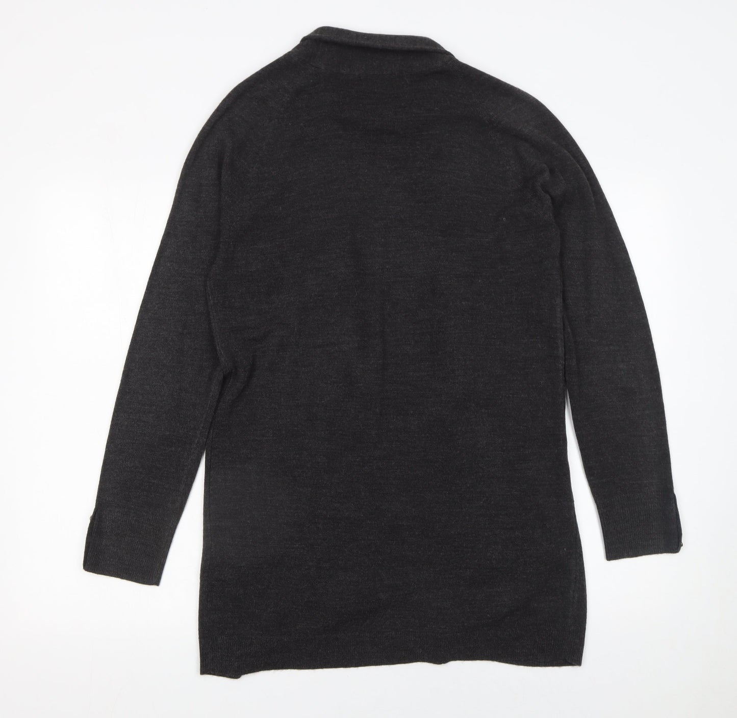 Marks and Spencer Women’s Charcoal Grey Long Sleeve Cardigan Size 12